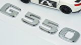 DK Tuning G550 Bagaj Krom ABS 3M 3D Yazı Logo Benz İle Uyumlu