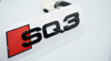DK Tuning SQ3 Siyah ABS 3M 3D Bagaj Logo Audi İle Uyumlu