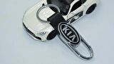 DK Tuning Kia Logo Deri Metal Anahtarlık Orjinal Ürün
