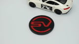 DK Tuning Land Rover Range Rover SV Bagaj Kırmızı Siyah Logo