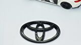 DK Tuning Hilux Revo Altis Direksiyon Göbeği Siyah Logo Arma Toyota İle Uyumlu