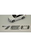 Bmw 750 Bagaj Krom Abs 3m 3d Yazı Logo Orjinal Ürün