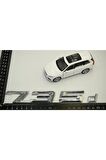 Bmw 735d Uyumlu Bagaj Krom Abs 3m 3d Yazı Logo Orjinal Ürün