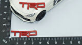 DK Tuning TRD Direksiyon Kırmızı Logo Amblem Toyota İle Uyumlu