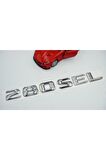 280 Sel Bagaj Krom Metal 3m 3d Yazı Logo
