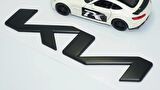 DK Tuning Kia Yeni Nesil Siyah Metal Kaput Bagaj 17cm Logo Arma
