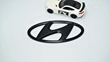 DK Tuning İONİQ Siyah Bagaj Logo Hyundai İle Uyumlu
