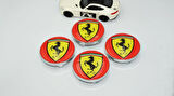 DK Tuning Ferrari Jant Göbeği Kapak Seti 60mm