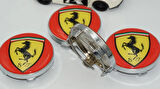 DK Tuning Ferrari Jant Göbeği Kapak Seti 60mm
