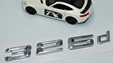 Dk Tuning 325d Bagaj Krom Metal 3m 3d Yazı Logo Bmw İle Uyumlu