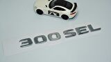 Dk Tuning 300SEL Bagaj Krom Abs 3m 3d Yazı Logo Benz İle Uyumlu