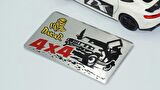 DK Tuning 4x4 Dakar Logo Metal Body Plaka Logo Amblem Arma