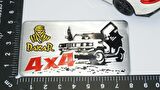 DK Tuning 4x4 Dakar Logo Metal Body Plaka Logo Amblem Arma