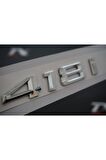 Bmw 418i Bagaj Krom Metal 3m 3d Yazı Logo