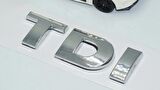 DK Tuning Amarok TDİ Bagaj Krom ABS Logo Volkswagen İle Uyumlu