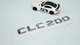 DK Tuning CLC200 Bagaj Krom ABS 3M 3D Yazı Logo Benz İle Uyumlu