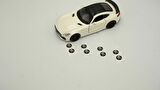 Peugeot Logo Jant Torpido Direksiyon 9mm Damla Sticker Logo Seti