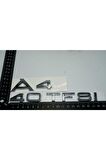 Audi A4 40 Tfsi Krom Abs 3m 3d Bagaj Yazı Logo Orjinal Ürün