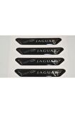 Jaguar Logo Kapı Kenarı Koruma Metalize Damla Desen 3m Band