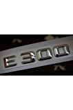 Mercedes Benz E300 Bagaj Krom Metal 3m 3d Yazı Logo
