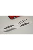 Mini John Cooper Uyumlu Works Yan Aynalar Selefon Kaplama Sticker Seti