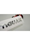 Volkswagen Tiguan Bagaj Uyumlu  3m 3d Krom Abs Logo Amblem