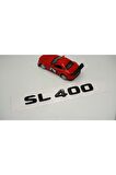 Sl 400 Bagaj Parlak Siyah Abs 3m 3d Yazı Logo