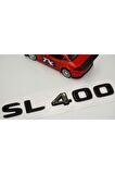 Sl 400 Bagaj Parlak Siyah Abs 3m 3d Yazı Logo