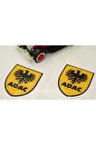 Adac Logo Damla Silikon Sticker 2 Li Set