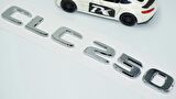 DK Tuning CLC250 Bagaj Krom ABS 3M 3D Yazı Logo Benz İle Uyumlu