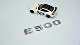 DK Tuning E500 Bagaj Krom ABS 3M 3D Yazı Logo Benz İle Uyumlu