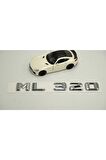 Mercedes Benz Ml320 Bagaj Krom Metal 3m 3d Yazı Logo