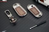 Citroen C3 C4 C Elysee Metal Deri Fosforlu Anahtarlık 2020 Style