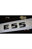 E55 Bagaj Mat Siyah 3m Yazı Logo Orjinal Ürün