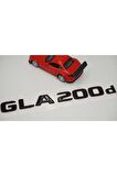 Gla 200d Bagaj Parlak Siyah Abs 3m 3d Yazı Logo