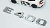 DK Tuning E400 Bagaj Krom ABS 3M 3D Yazı Logo Benz İle Uyumlu