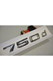 Bmw 750d Bagaj Krom Metal 3m 3d Yazı Logo