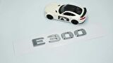 DK Tuning E300 Bagaj Krom ABS 3M 3D Yazı Logo Benz İle Uyumlu