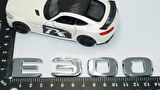 DK Tuning E300 Bagaj Krom ABS 3M 3D Yazı Logo Benz İle Uyumlu