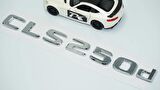 DK Tuning CLS250d Bagaj Krom ABS 3M 3D Yazı Logo Benz İle Uyumlu