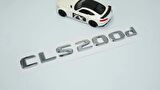 DK Tuning CLS200d Bagaj Krom ABS 3M 3D Yazı Logo Benz İle Uyumlu
