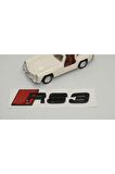 Audi Rs3 Bagaj Krom Abs 3m 3d Yazı Logo Amblem