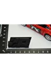 DK Volkswagen R SR R32 R36 GTi Racing Ön Panjur Siyah Logo