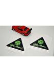 Alfa Romeo Yonca Logo Yan Çamurluk 3m 3d Karbon Damla Logo Amblem