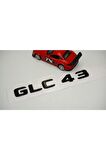 Glc 43 Bagaj Parlak Siyah Abs 3m 3d Yazı Logo