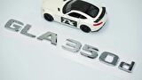 DK Tuning GLA 350d Bagaj Krom ABS 3M 3D Yazı Logo Benz İle Uyumlu