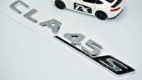 DK Tuning Benz CLA 45S Bagaj Siyah Krom ABS 3M 3D Yazı Logo
