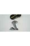 Shelby Kobra Yeni Nesil Bagaj 3m 3d Krom Metal Logo