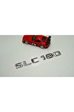 Slc180 Bagaj Krom Metal 3m 3d Yazı Logo