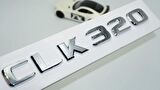 DK Tuning CLK320 Bagaj Krom ABS 3M 3D Yazı Logo Benz İle Uyumlu